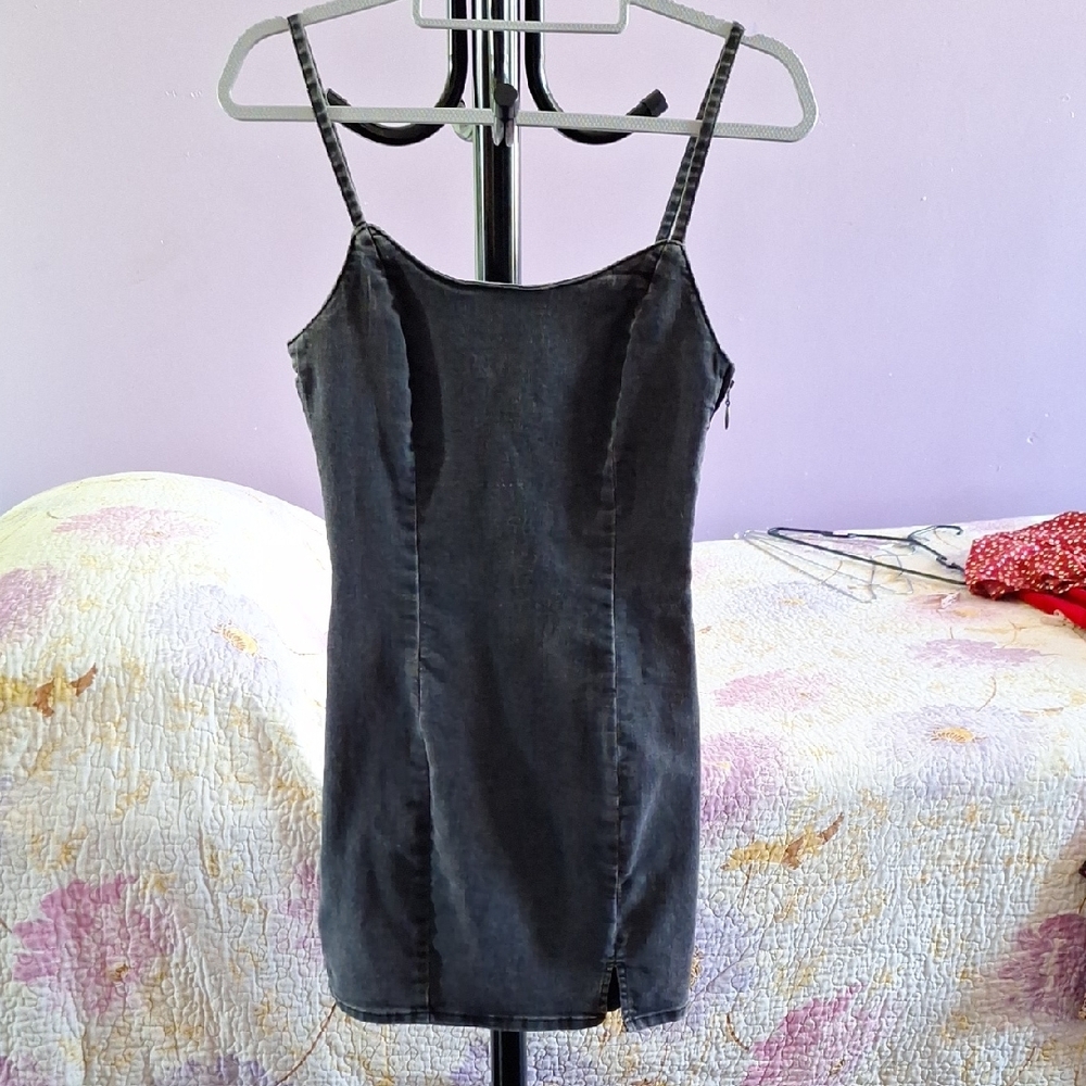 H&M Black Mini Dress